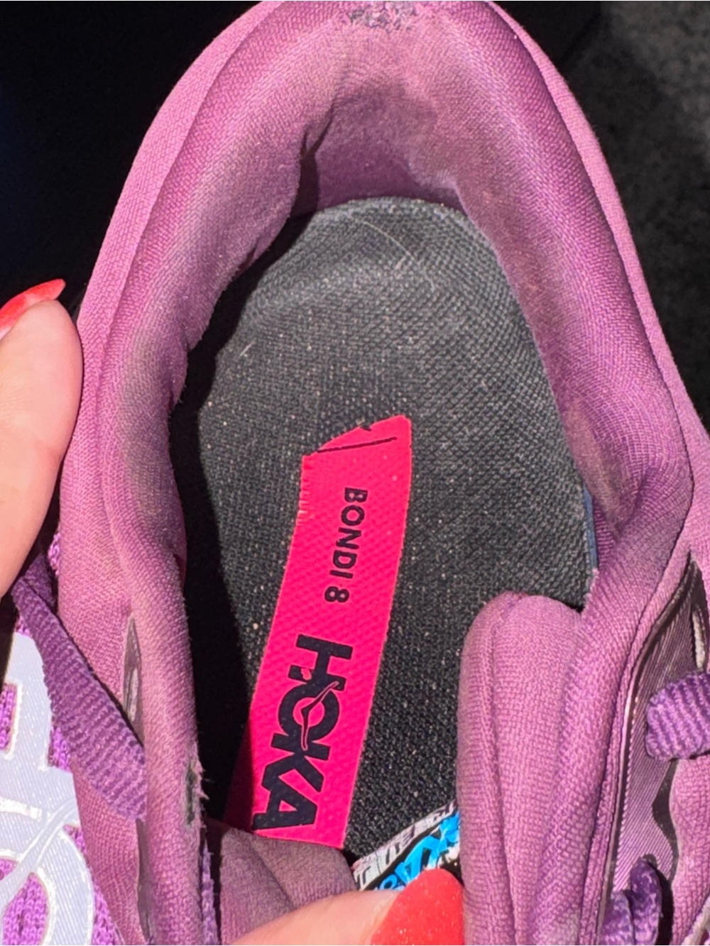 Hoka Bondi 8 Women's Running Shoes Size 7.5 in box - Picture 5 of 14
